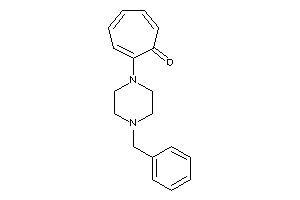 Image of 2-(4-benzylpiperazino)cyclohepta-2,4,6-trien-1-one