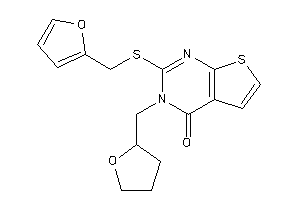 2-(2-furfurylthio)-3-(tetrahydrofurfuryl)thieno[2,3-d]pyrimidin-4-one