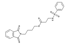Image of 3-(benzenesulfonamido)propionic Acid 4-phthalimidobutyl Ester