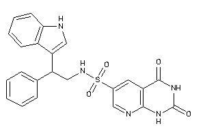 N-[2-(1H-indol-3-yl)-2-phenyl-ethyl]-2,4-diketo-1H-pyrido[2,3-d]pyrimidine-6-sulfonamide