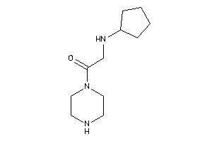 2-(cyclopentylamino)-1-piperazino-ethanone