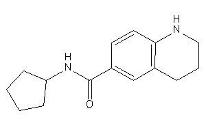 N-cyclopentyl-1,2,3,4-tetrahydroquinoline-6-carboxamide