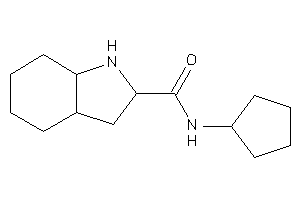 N-cyclopentyl-2,3,3a,4,5,6,7,7a-octahydro-1H-indole-2-carboxamide