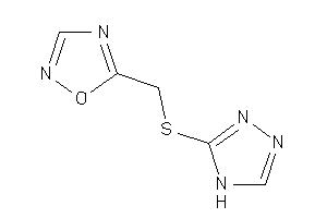 5-[(4H-1,2,4-triazol-3-ylthio)methyl]-1,2,4-oxadiazole