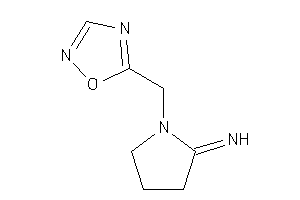 [1-(1,2,4-oxadiazol-5-ylmethyl)pyrrolidin-2-ylidene]amine