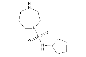 N-cyclopentyl-1,4-diazepane-1-sulfonamide