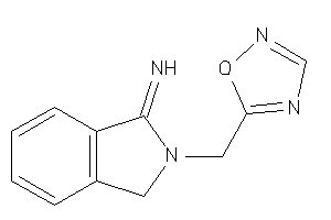 [2-(1,2,4-oxadiazol-5-ylmethyl)isoindolin-1-ylidene]amine