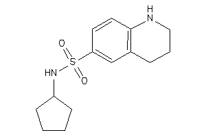 N-cyclopentyl-1,2,3,4-tetrahydroquinoline-6-sulfonamide
