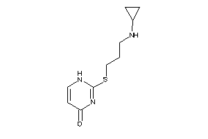 2-[3-(cyclopropylamino)propylthio]-1H-pyrimidin-4-one