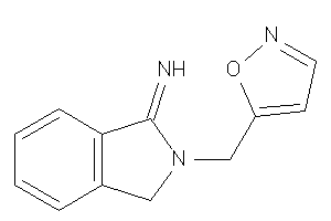 [2-(isoxazol-5-ylmethyl)isoindolin-1-ylidene]amine