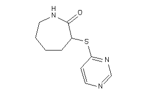 3-(4-pyrimidylthio)azepan-2-one