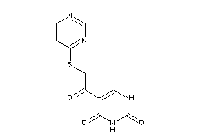 5-[2-(4-pyrimidylthio)acetyl]uracil