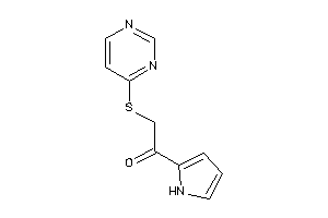 2-(4-pyrimidylthio)-1-(1H-pyrrol-2-yl)ethanone