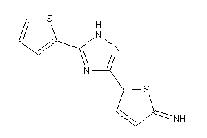 [2-[5-(2-thienyl)-1H-1,2,4-triazol-3-yl]-2H-thiophen-5-ylidene]amine