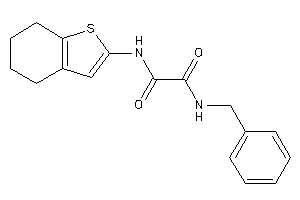 N-benzyl-N'-(4,5,6,7-tetrahydrobenzothiophen-2-yl)oxamide