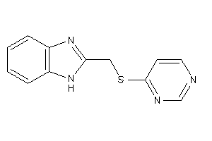 2-[(4-pyrimidylthio)methyl]-1H-benzimidazole