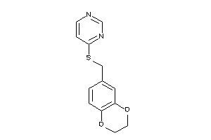 4-(2,3-dihydro-1,4-benzodioxin-7-ylmethylthio)pyrimidine