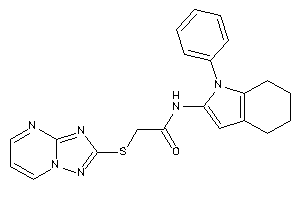 N-(1-phenyl-4,5,6,7-tetrahydroindol-2-yl)-2-([1,2,4]triazolo[1,5-a]pyrimidin-2-ylthio)acetamide