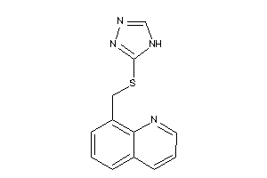 8-[(4H-1,2,4-triazol-3-ylthio)methyl]quinoline