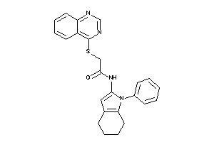 N-(1-phenyl-4,5,6,7-tetrahydroindol-2-yl)-2-(quinazolin-4-ylthio)acetamide