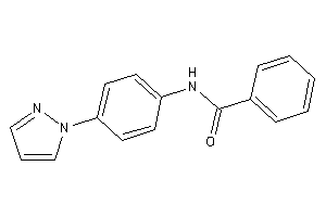 N-(4-pyrazol-1-ylphenyl)benzamide