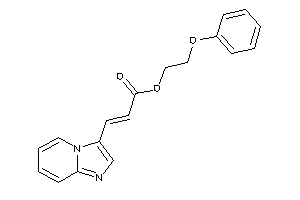 3-imidazo[1,2-a]pyridin-3-ylacrylic Acid 2-phenoxyethyl Ester