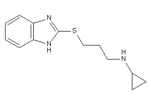 3-(1H-benzimidazol-2-ylthio)propyl-cyclopropyl-amine