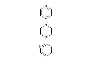 1-(2-pyridyl)-4-(4-pyridyl)piperazine