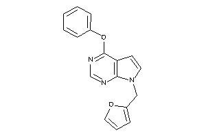 7-(2-furfuryl)-4-phenoxy-pyrrolo[2,3-d]pyrimidine