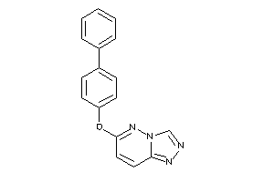 6-(4-phenylphenoxy)-[1,2,4]triazolo[3,4-f]pyridazine