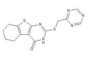 2-(s-triazin-2-ylmethylthio)-5,6,7,8-tetrahydro-3H-benzothiopheno[2,3-d]pyrimidin-4-one