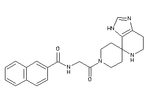 N-(2-keto-2-spiro[3,5,6,7-tetrahydroimidazo[4,5-c]pyridine-4,4'-piperidine]-1'-yl-ethyl)-2-naphthamide