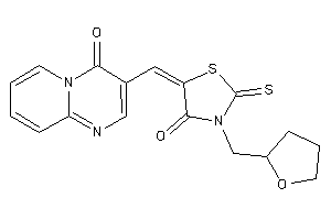 5-[(4-ketopyrido[1,2-a]pyrimidin-3-yl)methylene]-3-(tetrahydrofurfuryl)-2-thioxo-thiazolidin-4-one