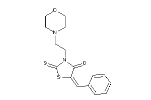 5-benzal-3-(2-morpholinoethyl)-2-thioxo-thiazolidin-4-one