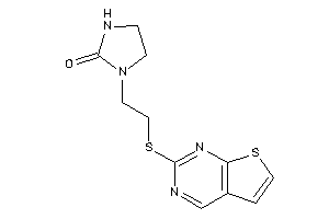 1-[2-(thieno[2,3-d]pyrimidin-2-ylthio)ethyl]-2-imidazolidinone