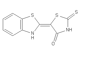 5-(3H-1,3-benzothiazol-2-ylidene)-2-thioxo-thiazolidin-4-one