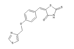 5-[4-(thiazol-4-ylmethoxy)benzylidene]-2-thioxo-thiazolidin-4-one