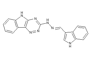 (1H-indol-3-ylmethyleneamino)-(5H-[1,2,4]triazino[5,6-b]indol-3-yl)amine