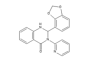 2-(1,3-benzodioxol-4-yl)-3-(2-pyridyl)-1,2-dihydroquinazolin-4-one