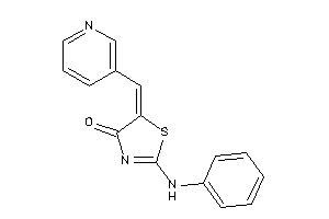2-anilino-5-(3-pyridylmethylene)-2-thiazolin-4-one