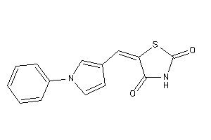 Image of 5-[(1-phenylpyrrol-3-yl)methylene]thiazolidine-2,4-quinone