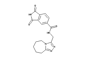 1,3-diketo-N-(6,7,8,9-tetrahydro-5H-[1,2,4]triazolo[4,3-a]azepin-3-ylmethyl)isoindoline-5-carboxamide