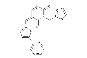 Image of 3-(2-furfuryl)-5-[(5-phenyl-2-furyl)methylene]pyrimidine-2,4-quinone