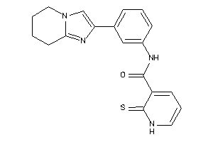 Image of N-[3-(5,6,7,8-tetrahydroimidazo[1,2-a]pyridin-2-yl)phenyl]-2-thioxo-1H-pyridine-3-carboxamide