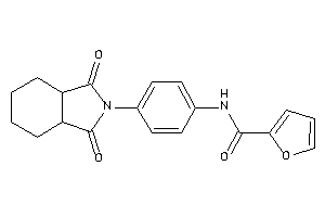 N-[4-(1,3-diketo-3a,4,5,6,7,7a-hexahydroisoindol-2-yl)phenyl]-2-furamide