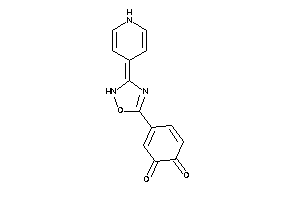 Image of 4-[3-(1H-pyridin-4-ylidene)-1,2,4-oxadiazol-5-yl]-o-benzoquinone