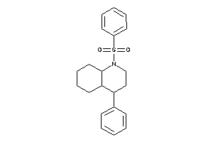 1-besyl-4-phenyl-3,4,4a,5,6,7,8,8a-octahydro-2H-quinoline