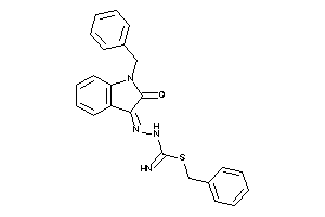 2-benzyl-1-[(1-benzyl-2-keto-indolin-3-ylidene)amino]isothiourea