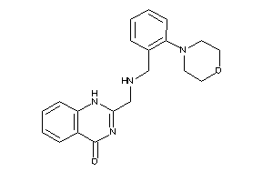 Image of 2-[[(2-morpholinobenzyl)amino]methyl]-1H-quinazolin-4-one