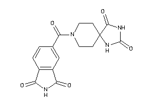 8-(1,3-diketoisoindoline-5-carbonyl)-2,4,8-triazaspiro[4.5]decane-1,3-quinone